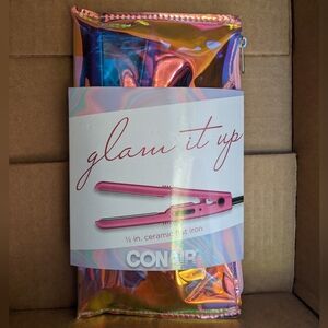 Conair - 1/2 in. ceramic flat iron
